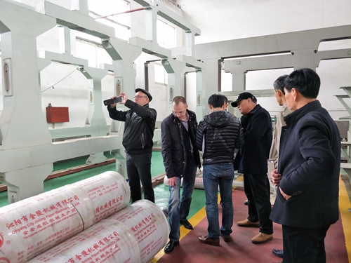 Russian Customers Visit The Workshop